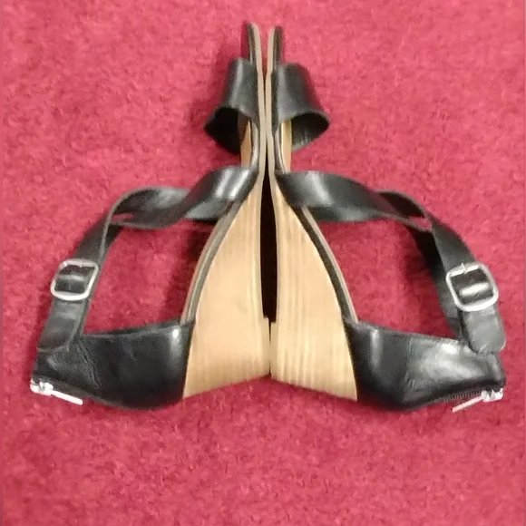 Lucky Brand Black Jenley Women's Sandals Size 8.5 - Picture 5 of 8